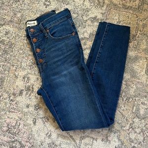 Madewell 9” mid-rise skinny jeans